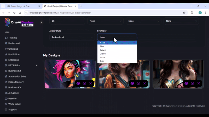OneAi Design Edition